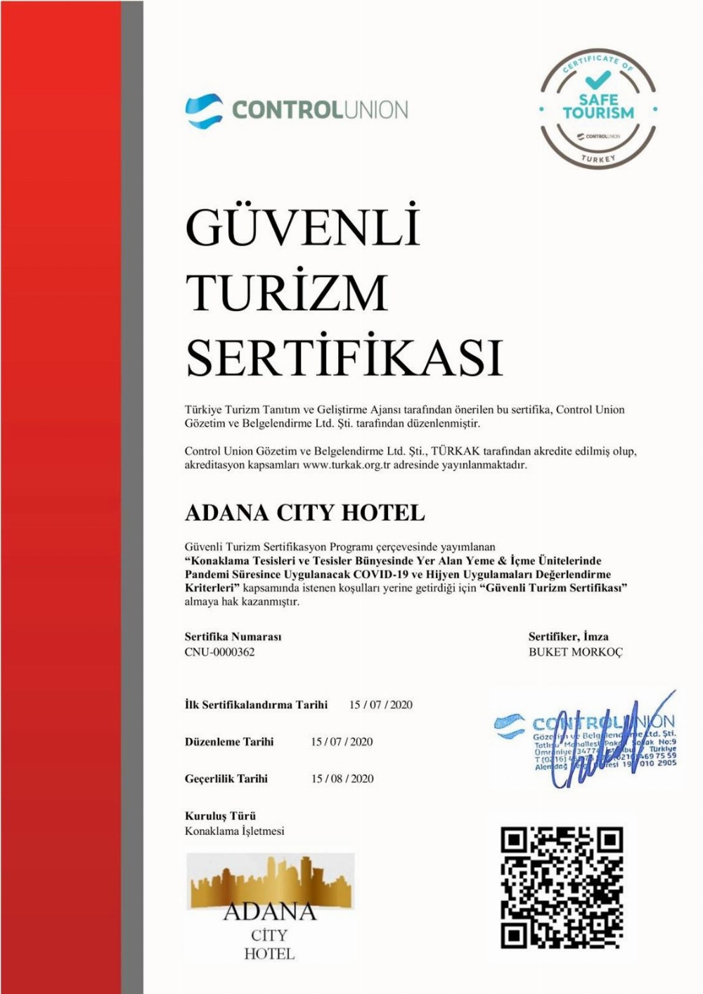 Adana City Boutique Hotel Main image